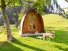Holziglu / Schlafpod beim Restaurant Rose Beizli, Schwesteregg in Romoos