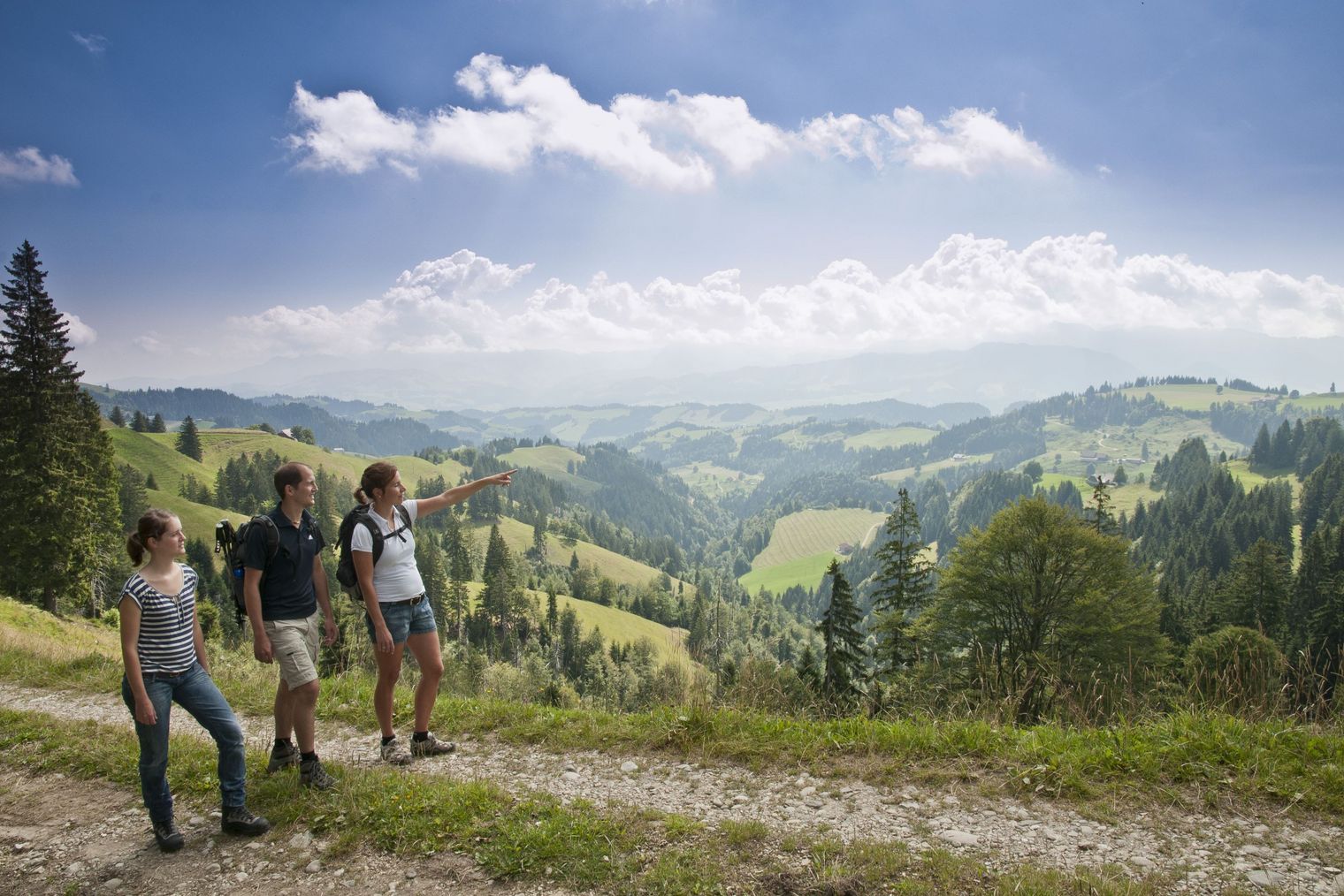 Wandern im Napfgebiet mit Aussicht